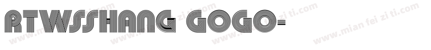 RTWSshang GOGO字体转换
